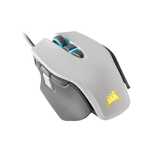 Mouse Gamer Corsair M65 RGB Elite Blanco 18 000 DPI