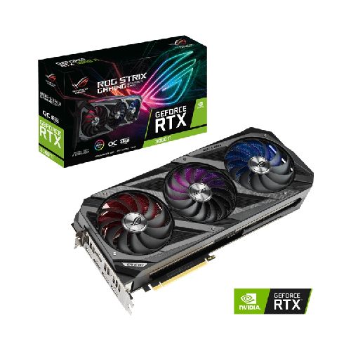 Tarjeta de Video Asus Rog Strix RTX 3060 Ti OC 8gb