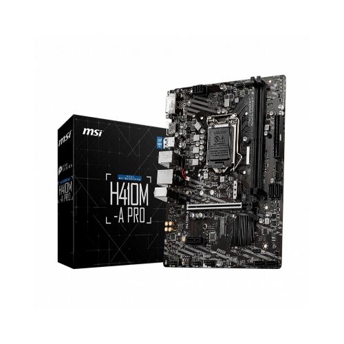 Tarjeta Madre MSI Micro ATX H410M-A PRO, S-1200, Intel H410, HDMI, 64GB DDR4 para Intel