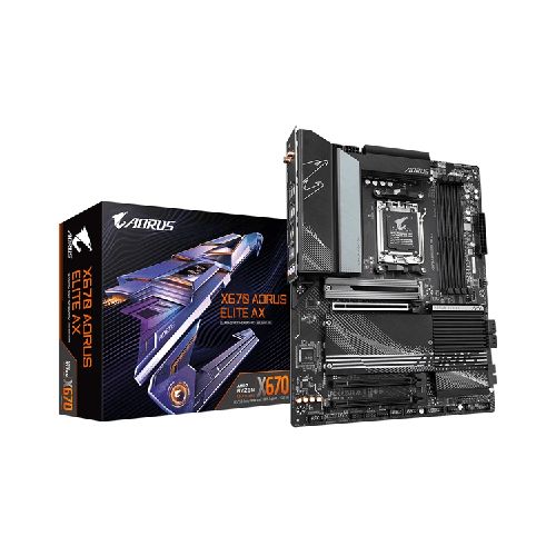 Tarjeta Madre Gigabyte X670 AORUS ELITE AX, AMD AM5