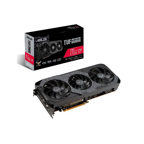 Tarjeta De Video ASUS Radeon TUF-3 RX 5700 XT OC 8GB EVO Gaming / HDMI, DP | Serie 5000