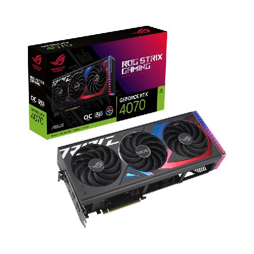 Tarjeta De Video ASUS Rog Strix GeForce RTX 4070 OC 12GB GDDR6