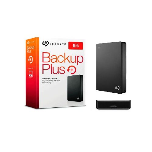 Disco Duro Externo Seagate Backup Plus Portable 5TB USB 3.0 / 2.0