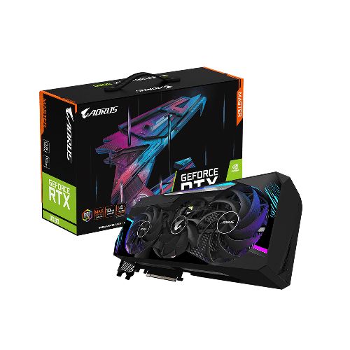 Tarjeta De Video Gigabyte GeForce RTX 3080 AORUS MASTER Gaming 10G GDDR6X / RGB Fusion 2.0 / Nvidia / DP, HDMI | Serie 30