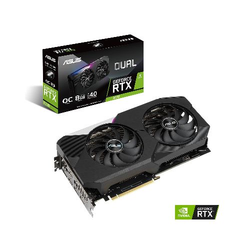 Tarjeta De Video ASUS GeForce RTX 3070 DUAL OC 8GB / Nvidia / DP, HDMI | Serie 30