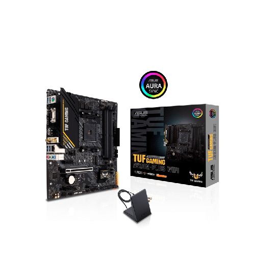 Tarjeta Madre ASUS Tuf Gaming A520M-PLUS WIFI, AM4, micro ATX