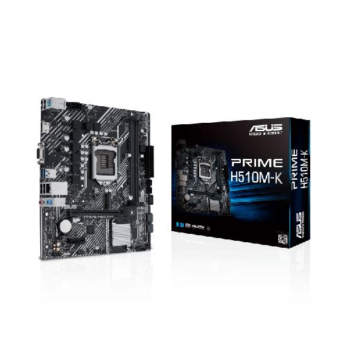 Tarjeta Madre ASUS PRIME H510M-K DDR4 INTEL SOC 1200