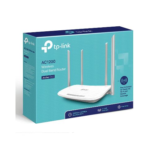 Router Inalámbrico TP-LINK Banda dual AC1200 Archer C50