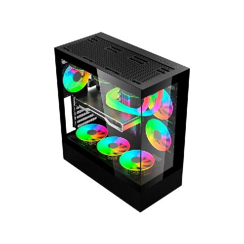 Gabinete Gamer BalamRush Tank Super 9200TB Negro, ATX 3 VEN ARGB, BR-938723