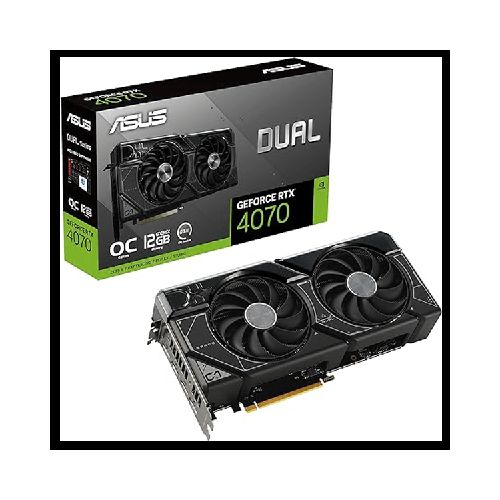 Tarjeta De Video ASUS Dual GeForce RTX™ 4070 OC Edition 12GB GDDR6X