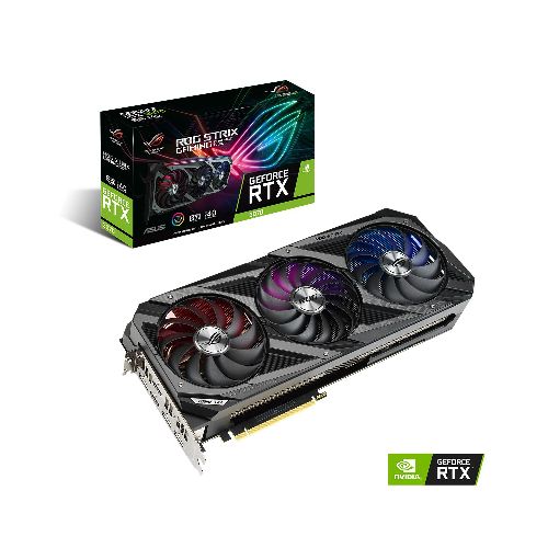 Tarjeta De Video ASUS ROG Strix GeForce RTX™ 3070 8GB GDDR6 / Nvidia / DP, HDMI | Serie 30