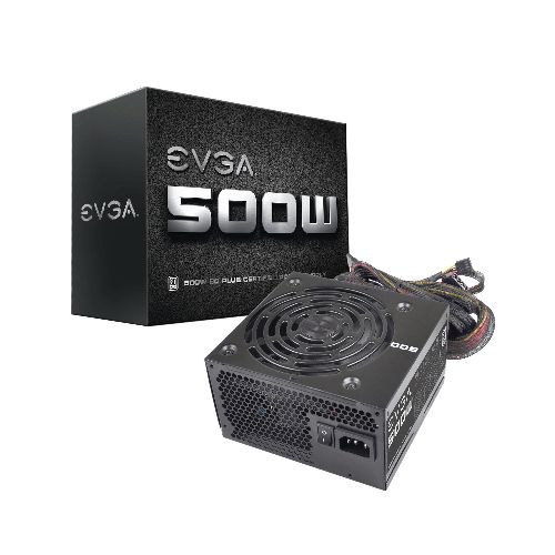 FUENTE EVGA 500W 80 PLUS 100-W1-0500-K1