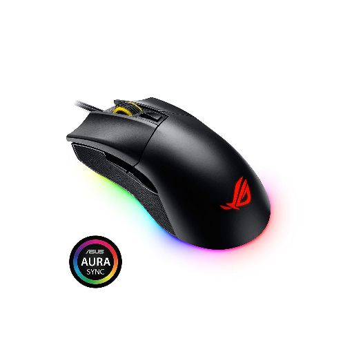 Mouse Gamer Asus ROG Gladius II, RGB, 12000 DPI