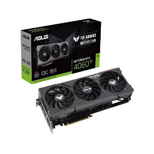 Tarjeta De Video ASUS TUF GAMING GeForce RTX 4060 Ti OC 8GB GDDR6