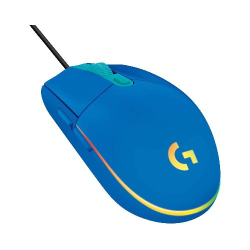 Mouse Gamer Logitech G203 RGB Lightsync Azul / 8,000 DPI / 910-005795 NLL