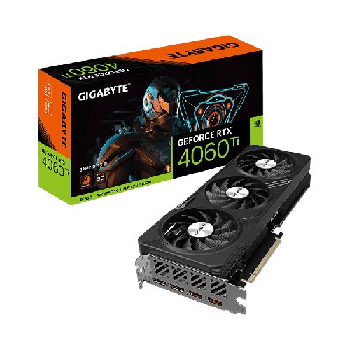 Tarjeta de Video Gigabyte GeForce RTX™ 4060 TI Gaming OC 8gb GB