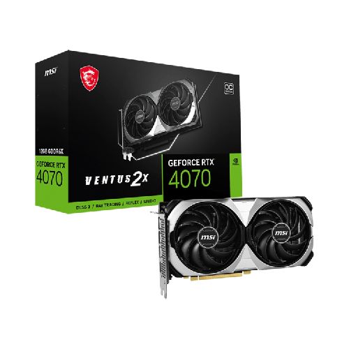 Tarjeta De Video MSI GeForce RTX 4070 VENTUS 2X 12GB GDDR6X