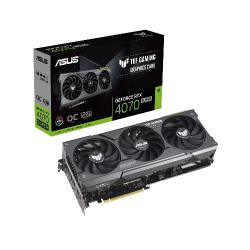 Tarjeta De Video ASUS TUF Gaming GeForce RTX™ 4070 SUPER 12GB GDDR6X OC Edition