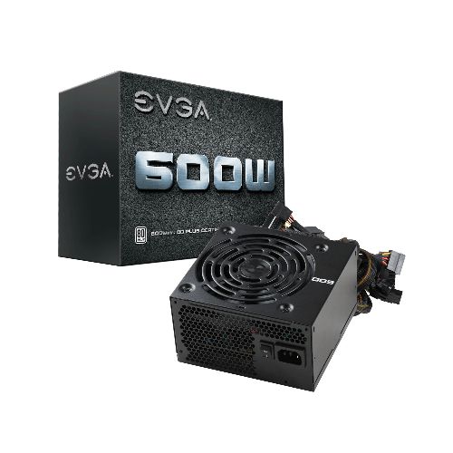 FUENTE EVGA 600W 80 PLUS 100-W1-0600-K1