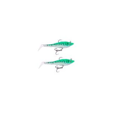 Señuelo Live tail (paq. con 2) - Green Mackerel  