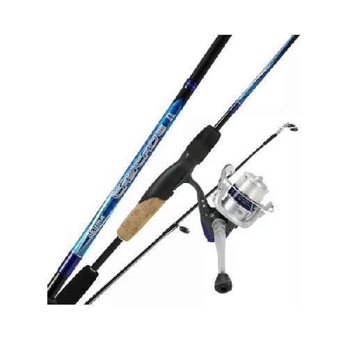 Combo Caña Carrete Cascade II Spinning Pesca Okuma - 6 Pies  