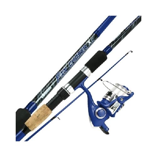 Combo Okuma Fin-Chaser 10 Pies Carrete 6500 Azul  