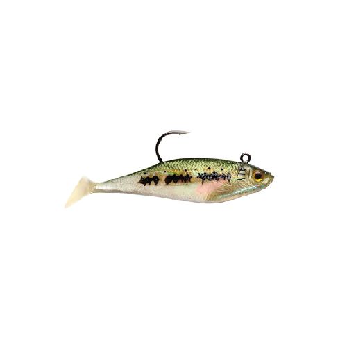 3 Pack Señuelo Goma Storm Wildeye Swim Shad 4"  