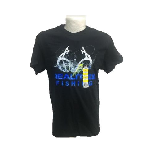 Real Tree Camiseta Negra XL  