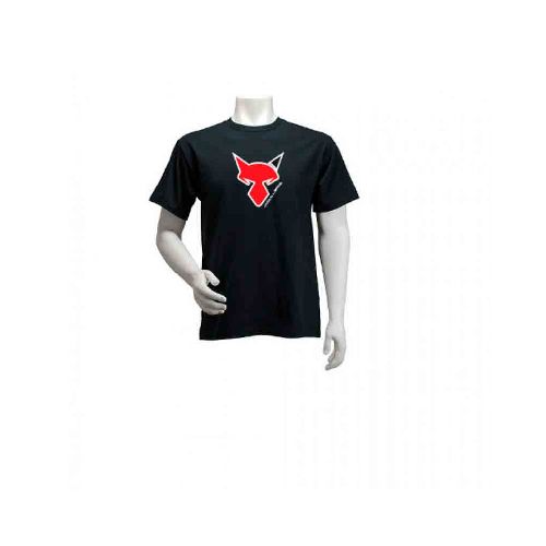 Jackall Bros T-Shirt Negra logo Rojo 3XL  