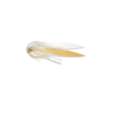 Shimano Falda de silicon de repuesto para Lucanus Jig Chartreuse White  