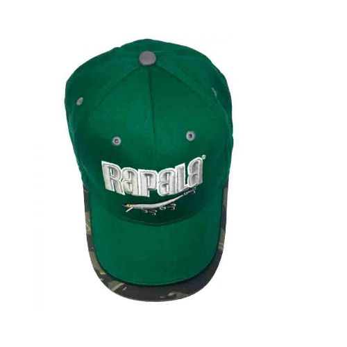 Rapala Gorra Verde con señuelo  