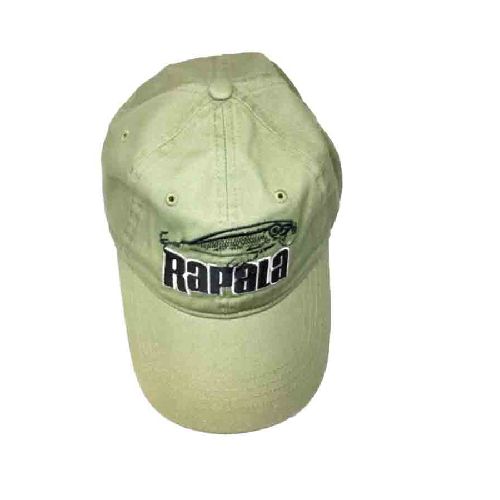 Rapala Gorra Verde Olivo con señuelo  