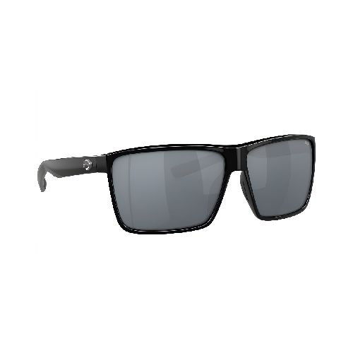 COSTA Lentes Polarizados Rincon Shiny Black Gray Silver Mirror  Costa