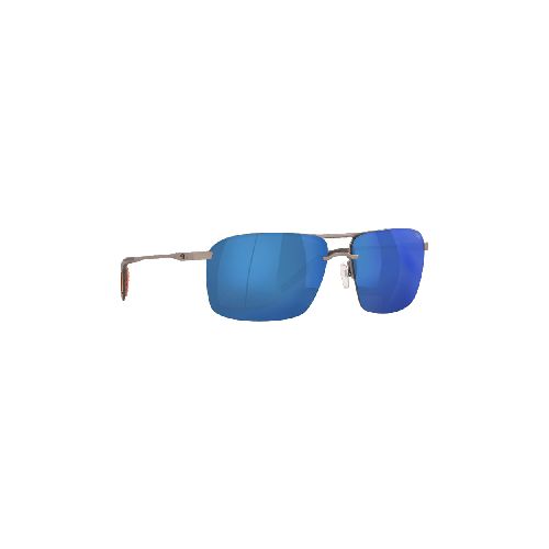 COSTA Lentes Polarizados Skimmer Matte Silver Blue Mirror  Costa