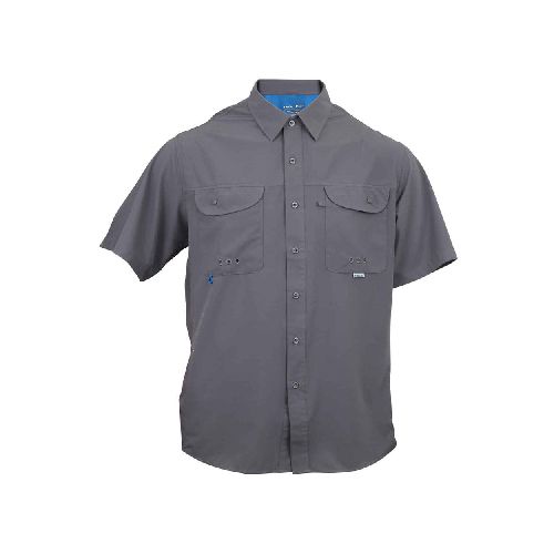 MAJA Camisa Outdoor Signature Manga Corta Gris C-CO2-3  Maja