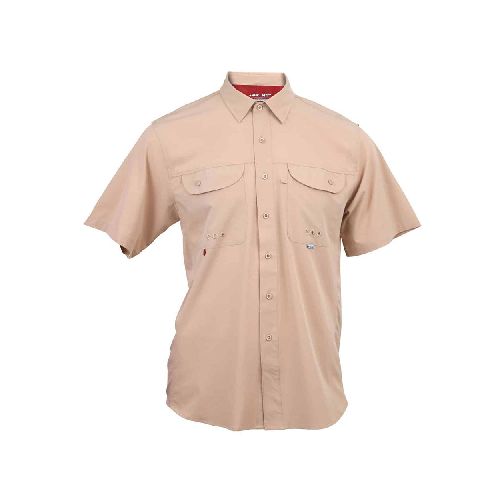 MAJA Camisa Outdoor Signature Manga Corta Khaki C-CO2-5  Maja