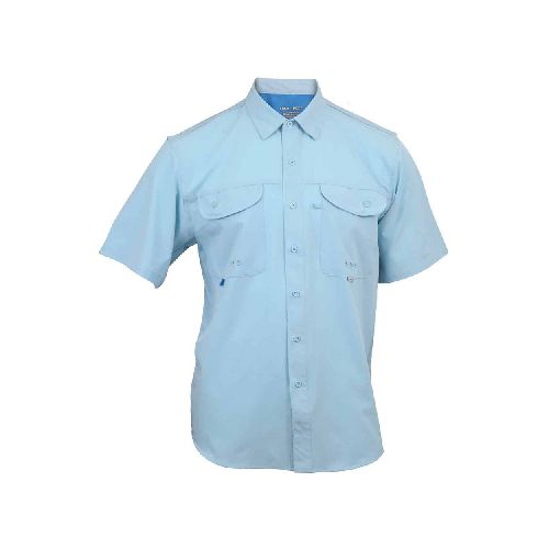 MAJA Camisa Outdoor Signature Manga Corta Azul C-CO2-6  Maja