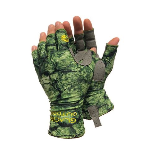 GLACIER OUTDOOR Guantes Islamorada Glove Gator Green 079AG  Glacier Outdoor