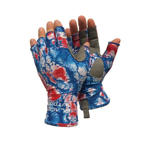 GLACIER OUTDOOR Guantes Islamorada Sun Glove Patriot 079US  Glacier Outdoor