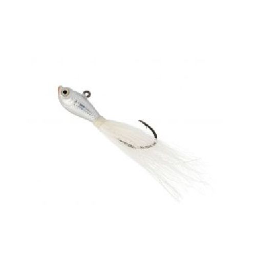 Señuelo EagleClaw TKBJ15C Trokar Bucktail Jig 1 1/2 oz - White  