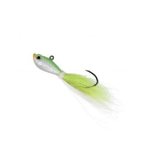 Señuelo EagleClaw TKBJ1 Trokar Bucktail Jig 1 oz - Color Chartruese  