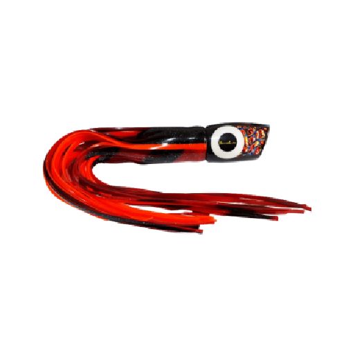 Señuelo Bahama Lures Miranda 50 - Color Rojo/Negro  