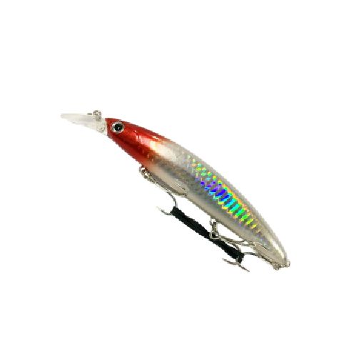 Señuelo MGX Lures SE-07-017 Minnow Cambray 110MD - Red Head  