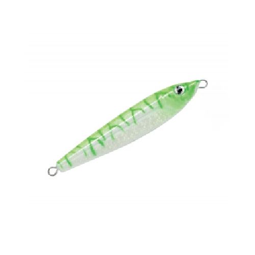 Señuelo P-Line Laser Minnow 1oz - Glow Green Tiger  