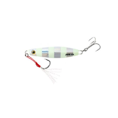 Señuelo Fjord DBJIG-40-F Double Side Jig 7.0CM/40g - Zebra Silver - Cebra Plata  