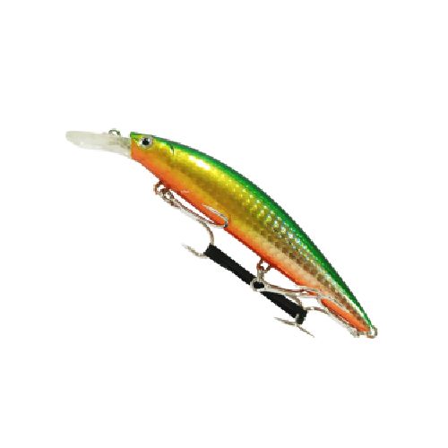 Señuelo MGX Lures SE-11-122 Minnow Deep Runner 110MD - Green Pearl  