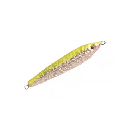 Señuelo P-Line Laser Minnow 1oz - Charteuse Silver  