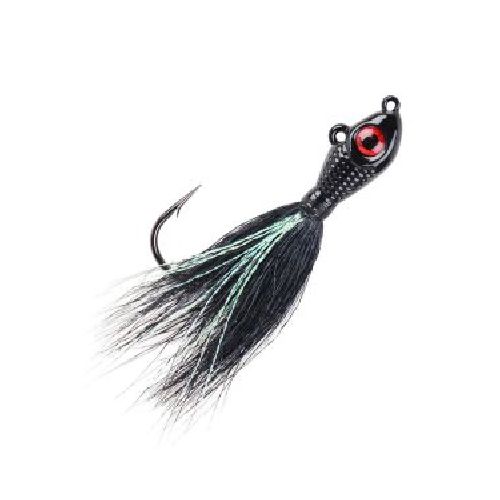 Señuelo Mustad BEB-1-BK Big Eye Bucktail 1 oz - Color Black  