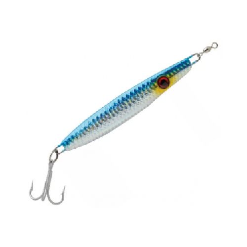 Señuelo P-Line Sassin Jig 6 OZ - Color Silver Blue Yellow  