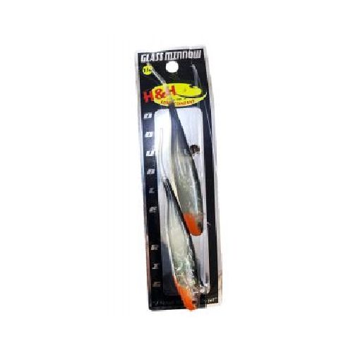 Señuelo H&H GMDR14-201 Glass Minnow Double Rig - Silver Glow  